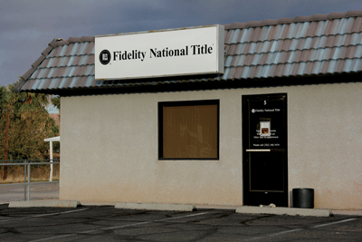 Fidelity National Title is holding an Open House for its new Overton office on Tuesday, Dec 6. All are invited. PHOTO BY KRISTY ROBISON/Moapa Valley Progress.