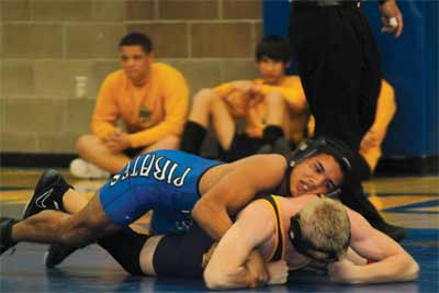 MVHS Wrestlers Take Second in Division Tournament