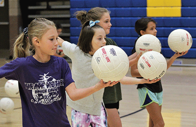 MVHS Volleyball Trains A Rising Generation - The Progress