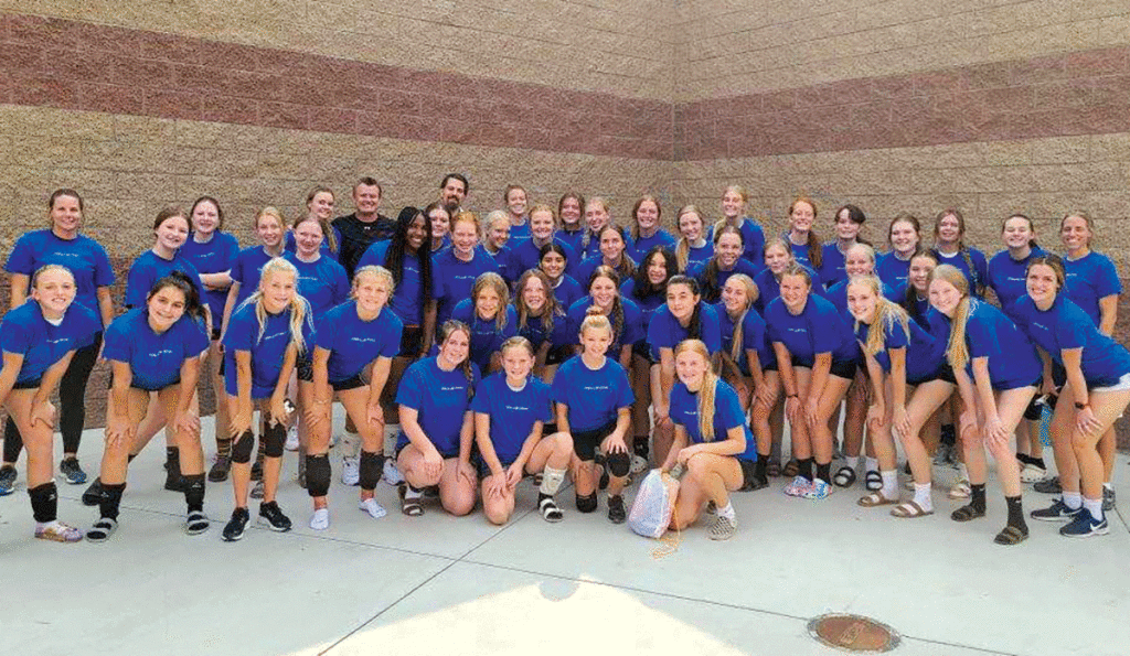 Experts Instruct At MVHS Volleyball Camp The Progress