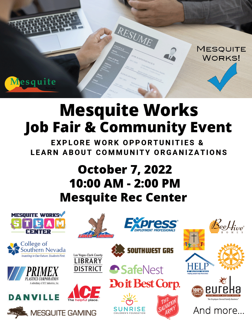 Mesquite Works Job Fair @ Mesquite Rec Center