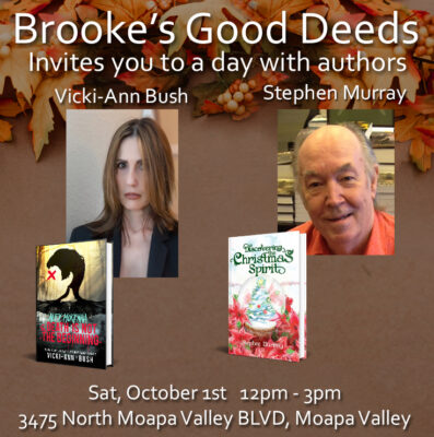 Brroke's Good Deeds 'A Day With Authors' @ Brooke's Good Deeds
