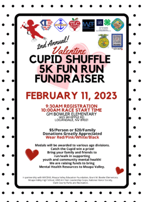 Valentine Cupid Shuffle 5K Fun Run @ Grant Bowler Elementary School