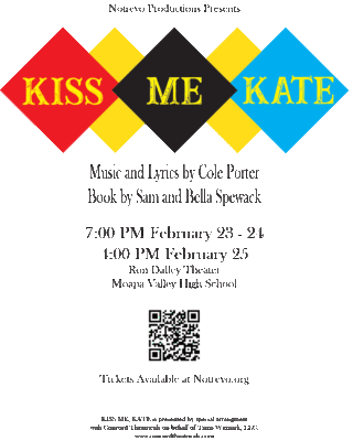 MV Community Theatre: Kiss Me Kate @ Moapa Valley High School