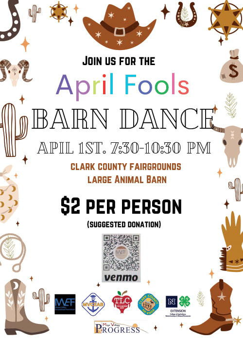April Fools Barn Dance @ Fairgrounds, Large Animal Barn