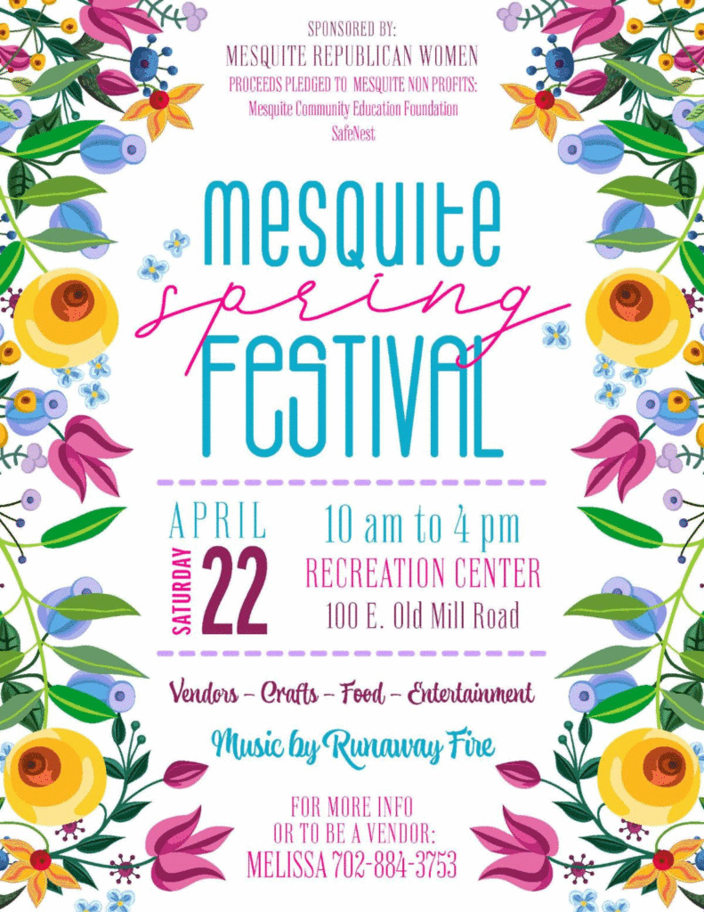 Mesquite Spring Festival @ Mesquite Rec Center
