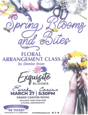 Floral Arrangement Class @ Eureka Resort