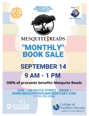 Mesquite Reads Monthly Book Sale @ CSN Mesquite Campus