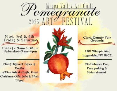 MV Art Guild Pomegranate Festival @ Clark County Fairgrounds