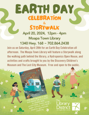 Earth Day Celebration @ Moapa Town Library