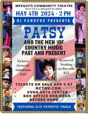 Patsy and the Men of Country Music @ Mesquite Community Theatre