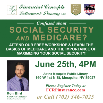 Social Security and Medicare Workshop @ Mesquite Public Library